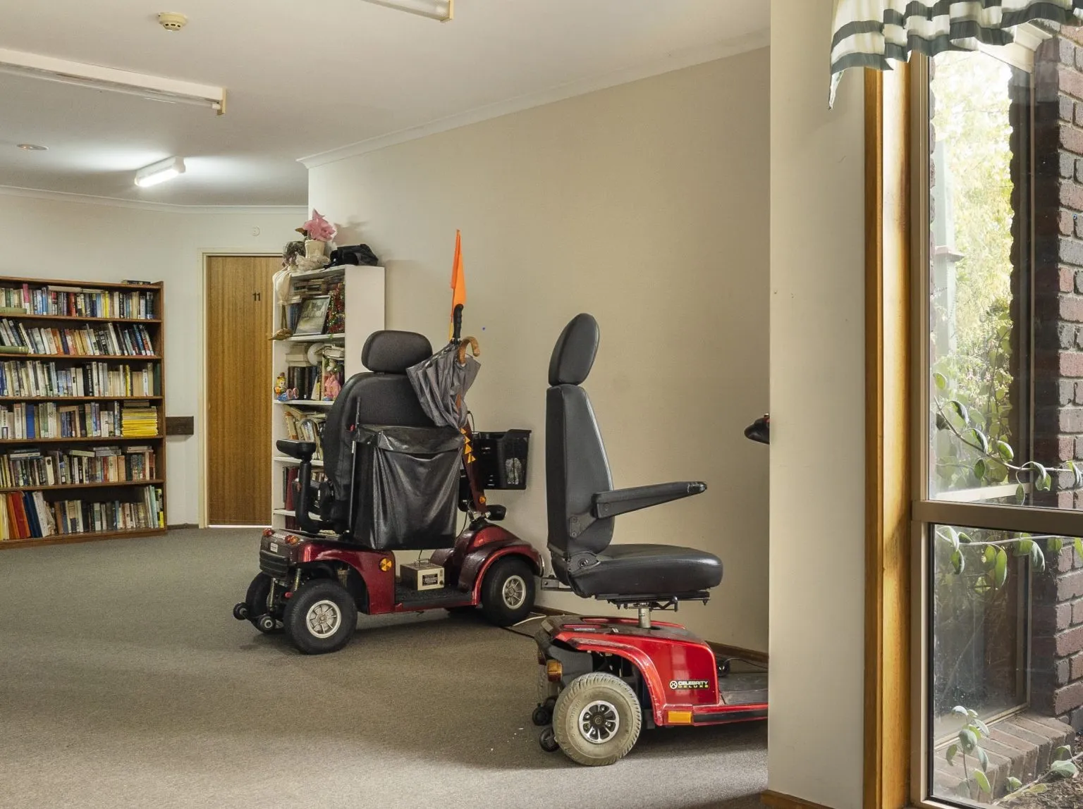 Electric wheelchairs and mobility devices at Gracevale Lodge