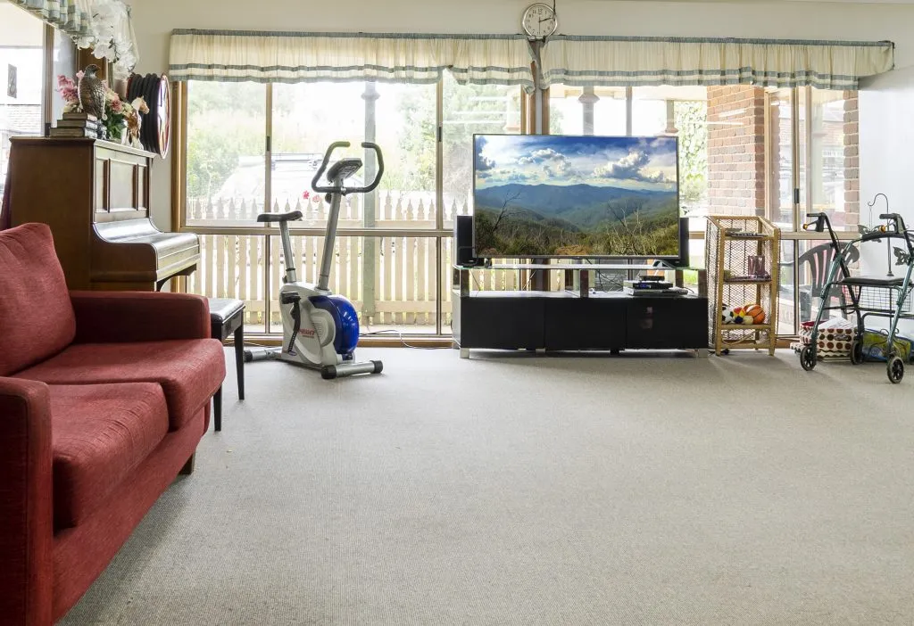 Large, open communal living area at Gracevale Lodge